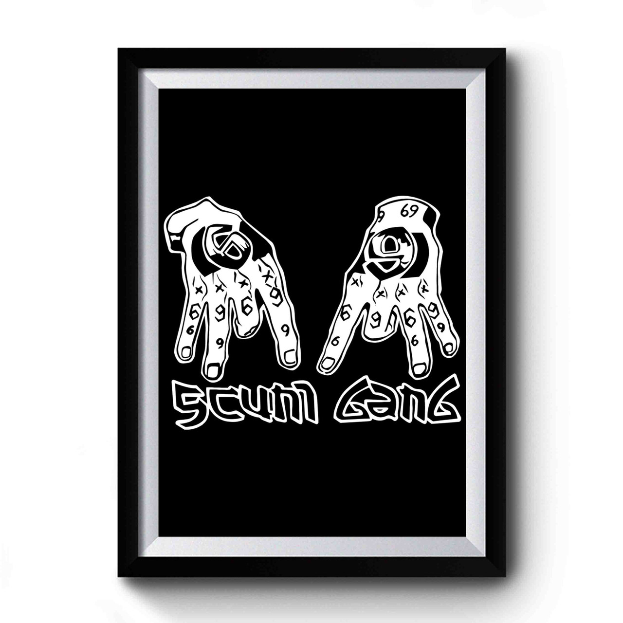 Tekashi 69 6ix9ine Scum Gang Premium Poster